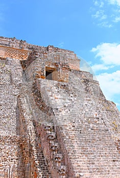 Mayan pyramids in Uxmal yucatan mexico LIII photo