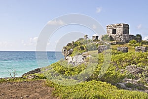 Mayan ruin in Tulum