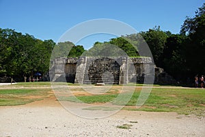 Mayan ruins in Chichen Itza