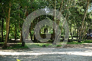 Mayan ruins in Chichen Itza