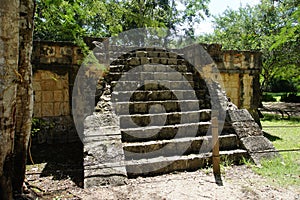 Mayan ruins in Chichen Itza