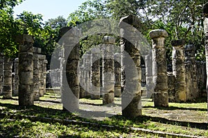 Mayan ruins in Chichen Itza