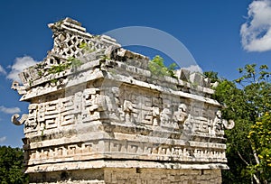 Mayan ruins at Chichen Itza photo