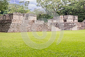 The Mayan ruins in Copan Ruinas, Honduras photo