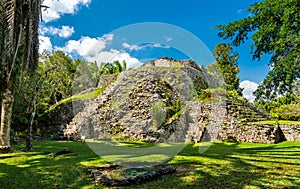 Mayan ruins at Kohunlich in Mexico