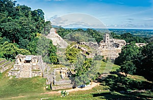 Mayan ruins in Palenque, Chiapas, Mexico.