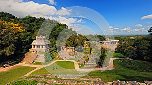 Mayan ruins in Palenque, Chiapas, Mexico