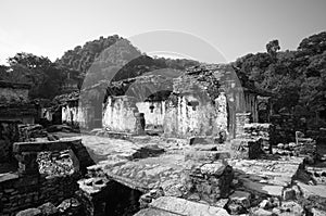 Mayan ruins in Palenque, Mexico