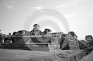 Mayan ruins in Palenque, Mexico