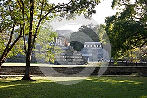 Mayan ruins in Palenque, Mexico