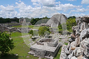 Mayan ruins Pyramide culture mexico mayapan