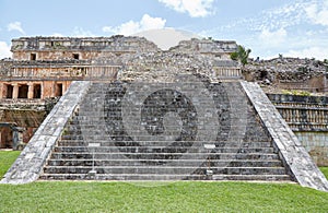 The Mayan ruins of Sayil, known for its stunning royal palace
