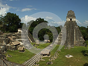 Mayan ruins of Tikal