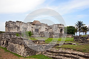 Mayan ruins in Tulum Mexico