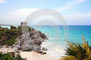 Mayan ruins in Tulum Mexico