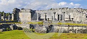 Mayan ruins of Tulum Mexico photo