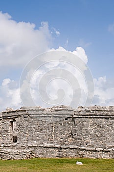 Mayan ruins in Tulum, Mexico photo