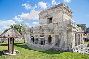 Mayan Ruins of Tulum. Old city. Tulum Archaeological Site. Riviera Maya. Mexico