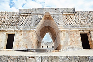 The Mayan ruins of Uxmal in Yucatan, Mexico, is one of Mesoamerica's most stunning archaeological sites photo