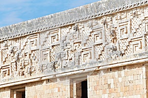 The Mayan ruins of Uxmal in Yucatan, Mexico, is one of Mesoamerica's most stunning archaeological sites photo