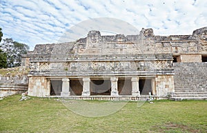 The Mayan ruins of Uxmal in Yucatan, Mexico, is one of Mesoamerica's most stunning archaeological sites photo