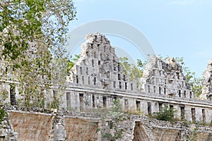 The Mayan ruins of Uxmal in Yucatan, Mexico, is one of Mesoamerica's most stunning archaeological sites photo