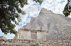 The Mayan ruins of Uxmal in Yucatan, Mexico, is one of Mesoamerica's most stunning archaeological sites photo