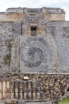 The Mayan ruins of Uxmal in Yucatan, Mexico, is one of Mesoamerica's most stunning archaeological sites photo