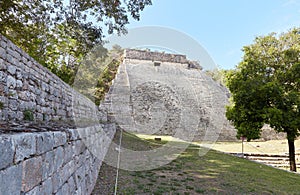 The Mayan ruins of Uxmal in Yucatan, Mexico, is one of Mesoamerica's most stunning archaeological sites photo