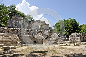 Mayan Ruins at Xcaret Park