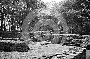 Mayan ruins Yaxchilan and Bonampak near Palenque, Mexico