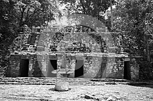 Mayan ruins Yaxchilan and Bonampak near Palenque, Mexico