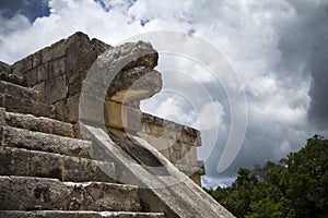 Mayan sculpture