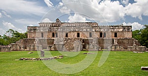 Mayan Temple in Kabah Yucatan Mexico photo