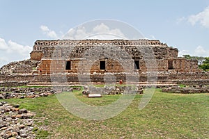 Mayan Temple in Kabah Yucatan Mexico