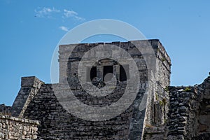 Mayan Temple at Tulum Yucatan