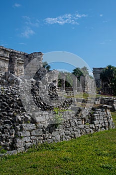 Mayan Temple at Tulum Yucatan