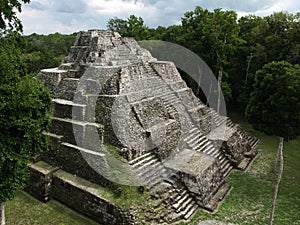 Mayan Temple at YaxhÃÂ¡
