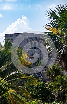 Mayan Tower at Tulum Yucatan