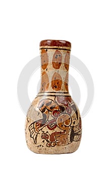 Mayan vase isolated