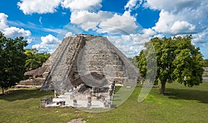 Mayapan ancient ruins, Yucatan, Mexico