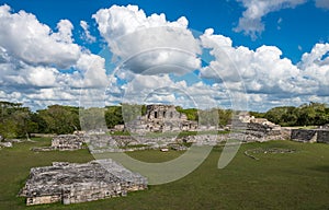 Mayapan ancient ruins, Yucatan, Mexico