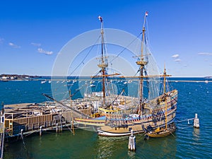 Mayflower II in Plymouth, Massachusetts, USA