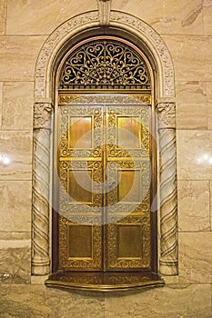 Mayo Clinic Plummer building interior door photo