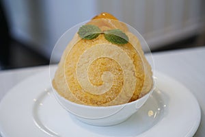 Mayongchid Thai seasonal fruit kakigori.