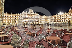 Mayor square, Salamanca,spain photo