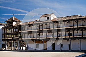 Mayor Square from Tembleque, Spain photo