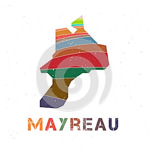 Mayreau map design.