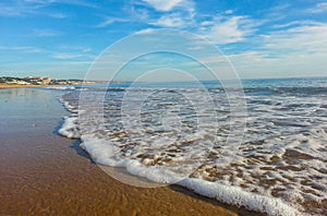 Mazagon Beach. Huelva, Spain photo