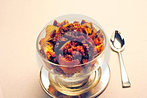 Mazamorra de cochino , delicious peruvian desser